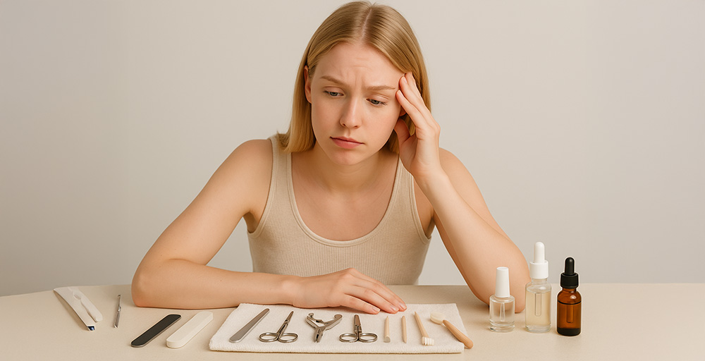 Alite Tırnak Bakım Yağı ile evde profesyonel manikür adımları uygulaması