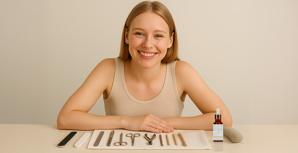 Alite Tırnak Bakım Yağı ile evde manikür ve pedikür uygulamaları